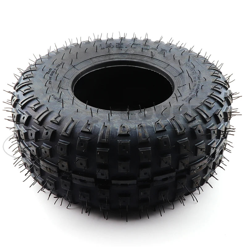 6-Inch ATV Tires 145/70-6 Four-Wheel Vehicles Suitable for 50cc 70cc90cc70cc 110cc Karts Children's Four-Wheel Off-Road Vehicles