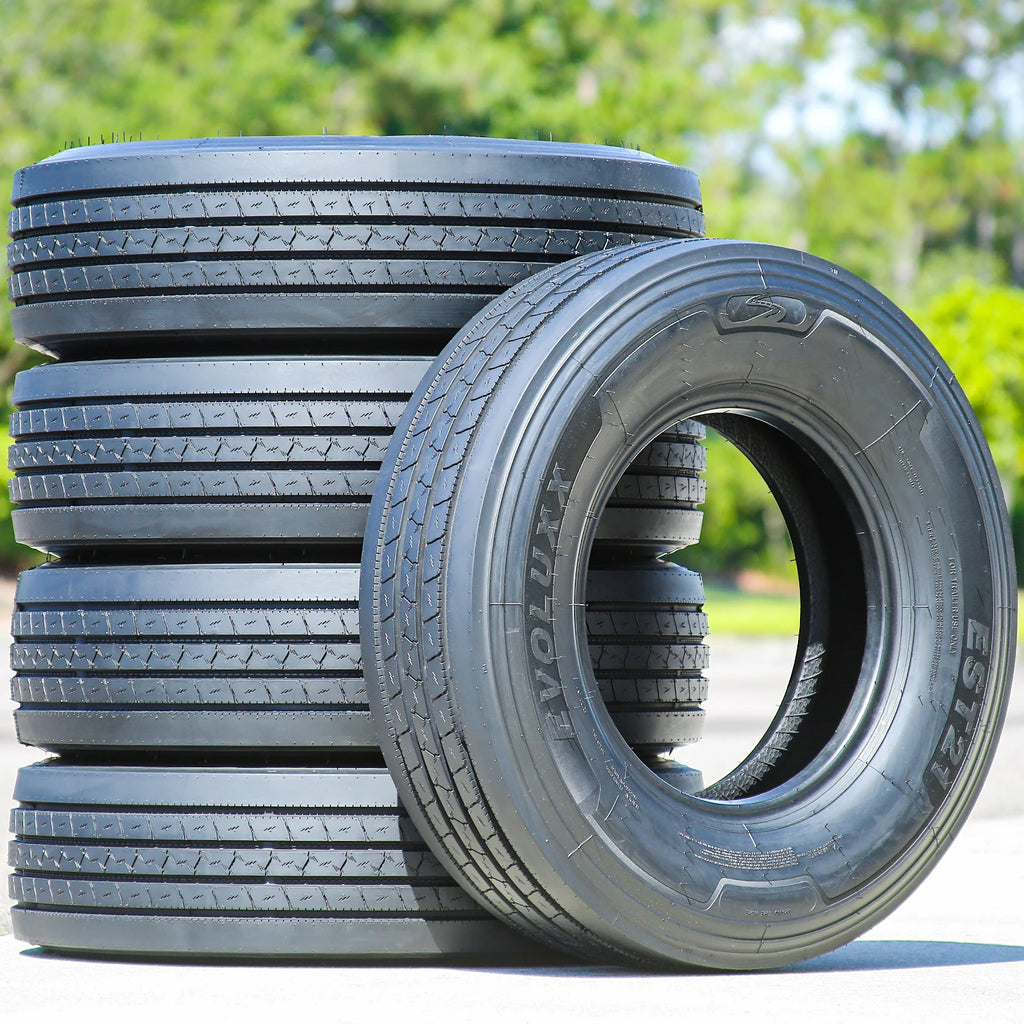 5 Tires Evoluxx EST21 All Steel ST 235/85R16 Load H 16 Ply Trailer