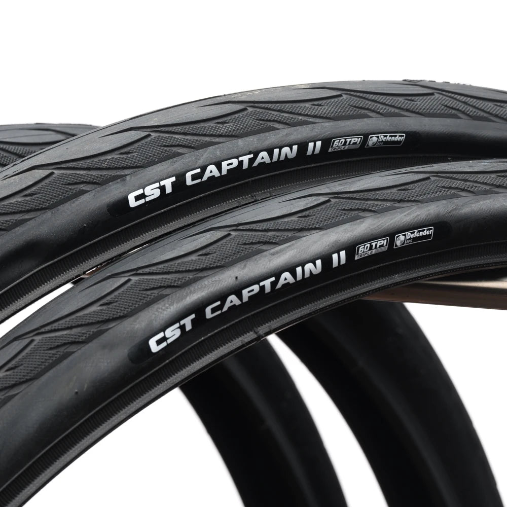 CST CMT-14 City Commuter Touring Bicycle Tire  All-Season Low Rolling  Wire Bead, Available in 26 27.5 Inches