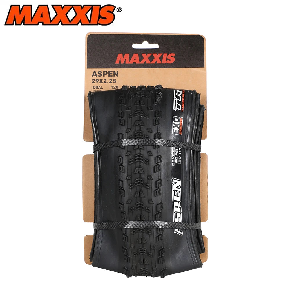 MAXXIS ASPEN Bike Tyre Folding Anti Puncture Tubelss Bike Tire 29x2.1 29x2.25/2.4 Mountain Original XC Off-road Bicycle Tires