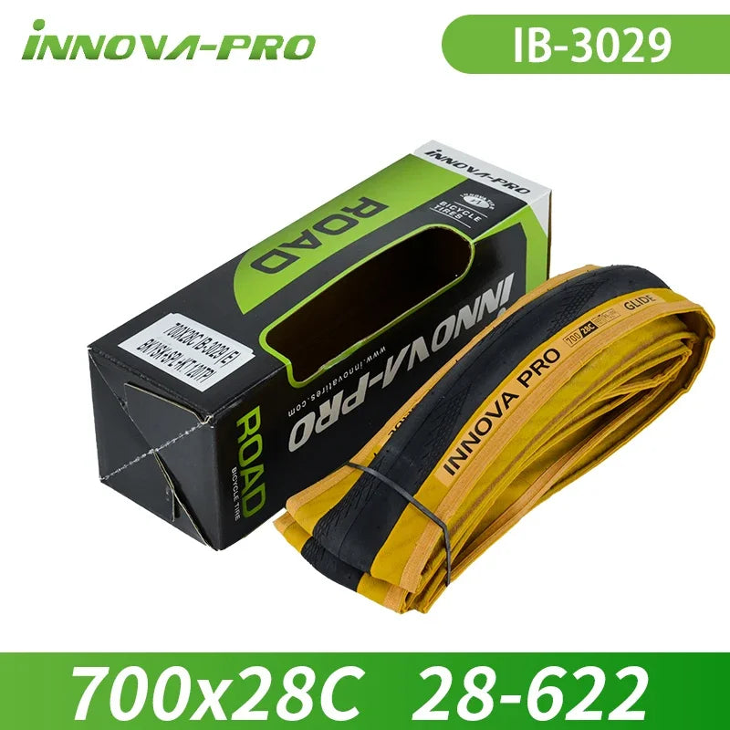 INNOVA Original 700c Road Bike Tire 700x23c/25c/27c/28c/30c Retro Travel Bicycle Out Tire 60/120 TPI Bike Tire Cycling Parts