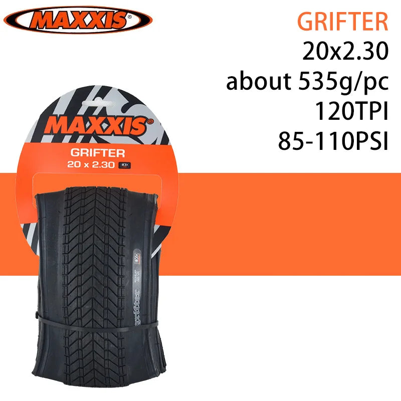 MAXXIS Original TORCH GRIFTER DTH 20x1.75/1.95/2.1/2.2/2.3 Silkshield Tire for Fold Bicycle 120TPI 20inch Folding Tire Bike