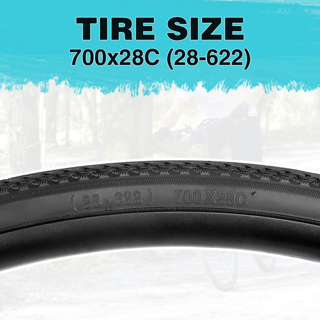 ZUKKA 2 Pack 700x28/32/35C Road Gravel Bike Tires Foldable High Grip Durable Off-Road for Commuter Cycling