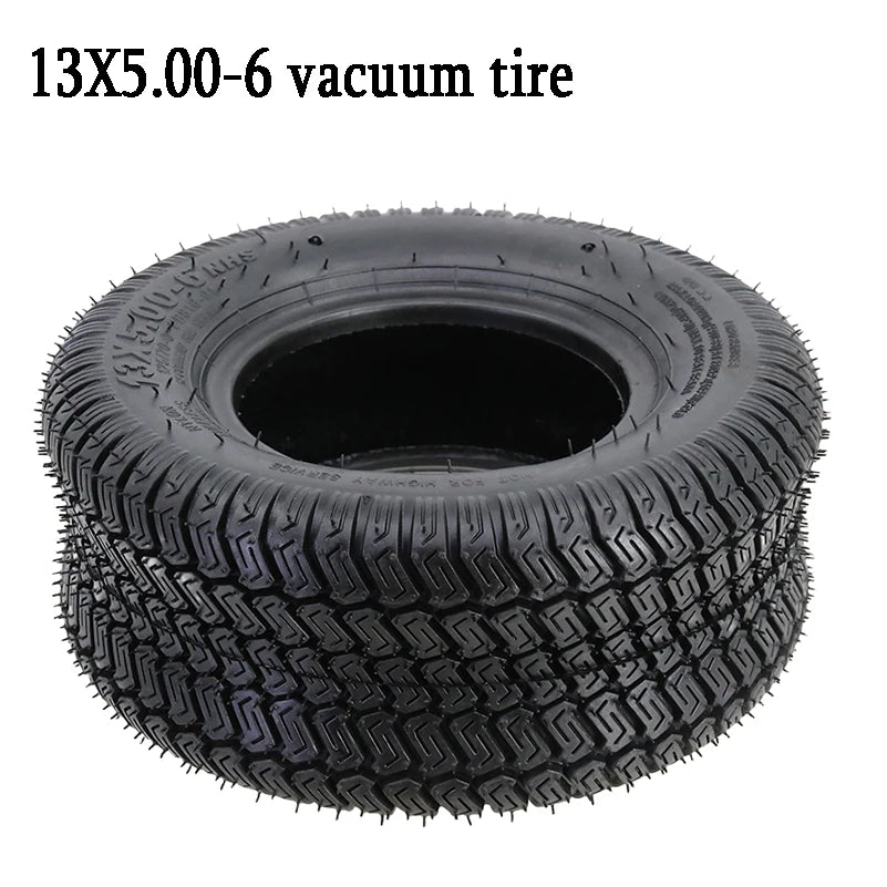 1/2X 13x5.00-6 Lawn Mower Turf Tires 4Ply 13x5x6 Garden Tractor Tire Tubeless