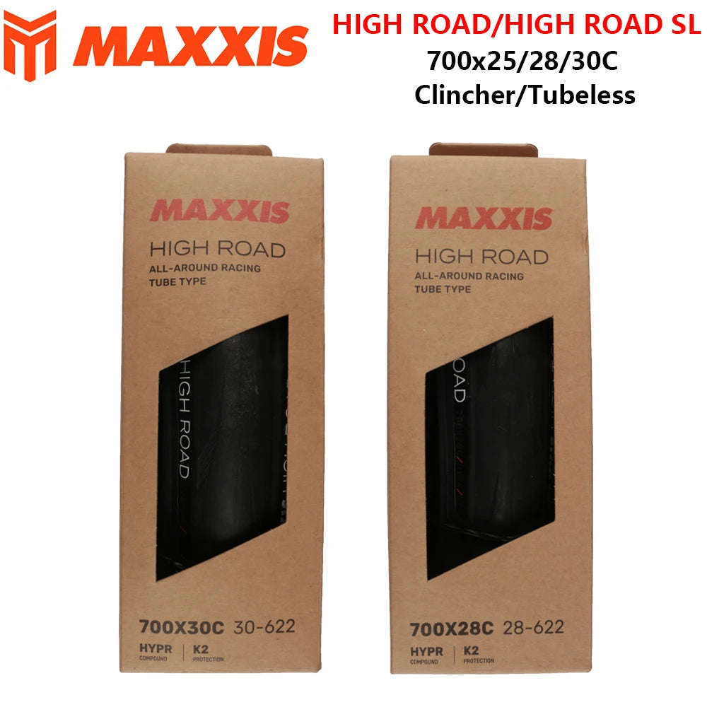 MAXXIS New HIGH ROAD SL Road Bicycle Tires Ultralight Clincher Tubeless Road Bicycle Tires K2 Puncture Resistant Tire