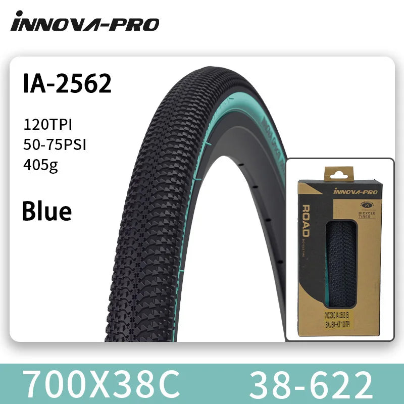 INNOVA Orochi IA-2562 700x32c/35c/38c Gravel Bicycle XC Off-Road MTB Bike Folding Tires 60-95 PSI Cycling Parts