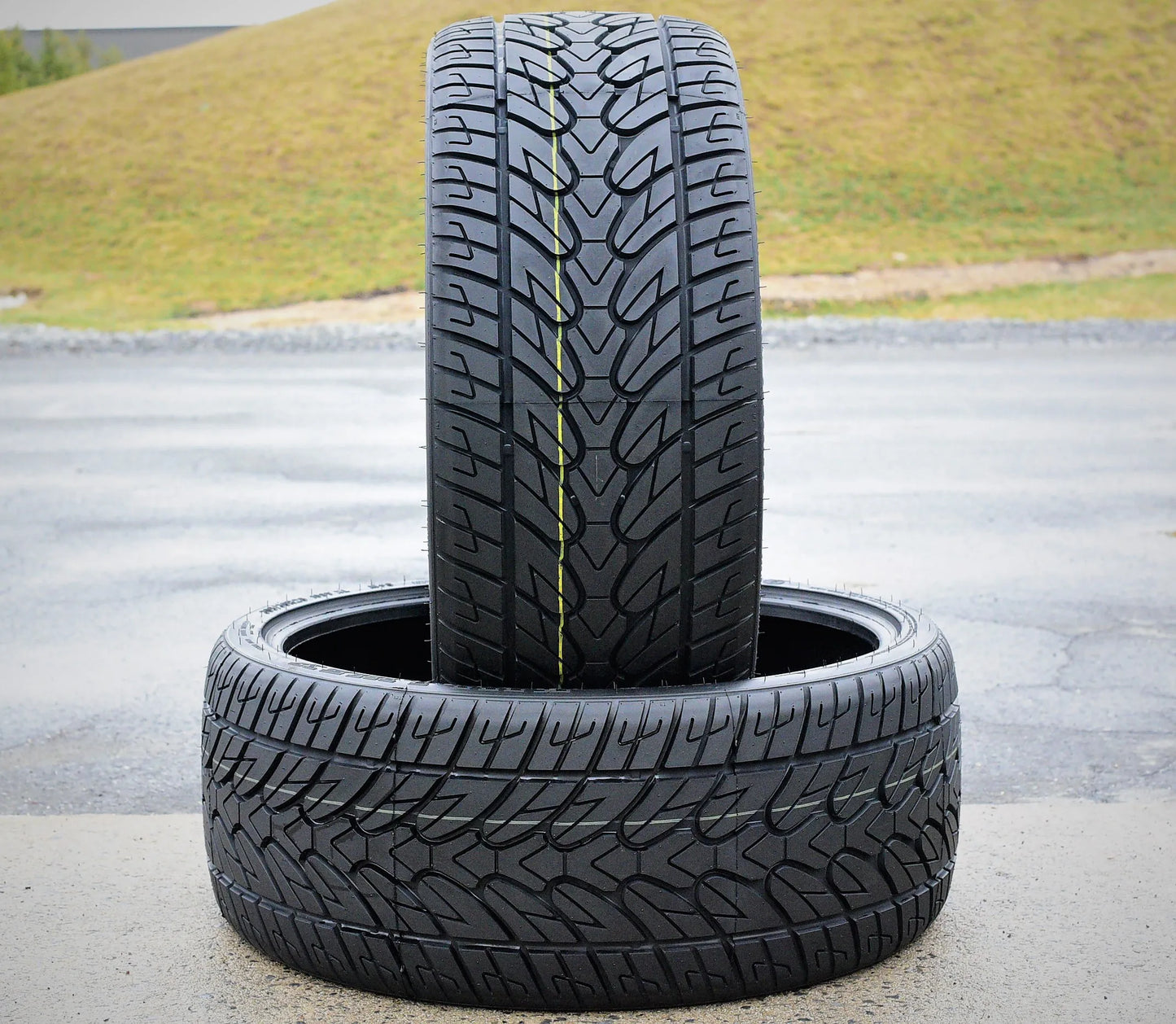 2 Tires Fullway HS266 295/35R24 110V XL A/S Performance