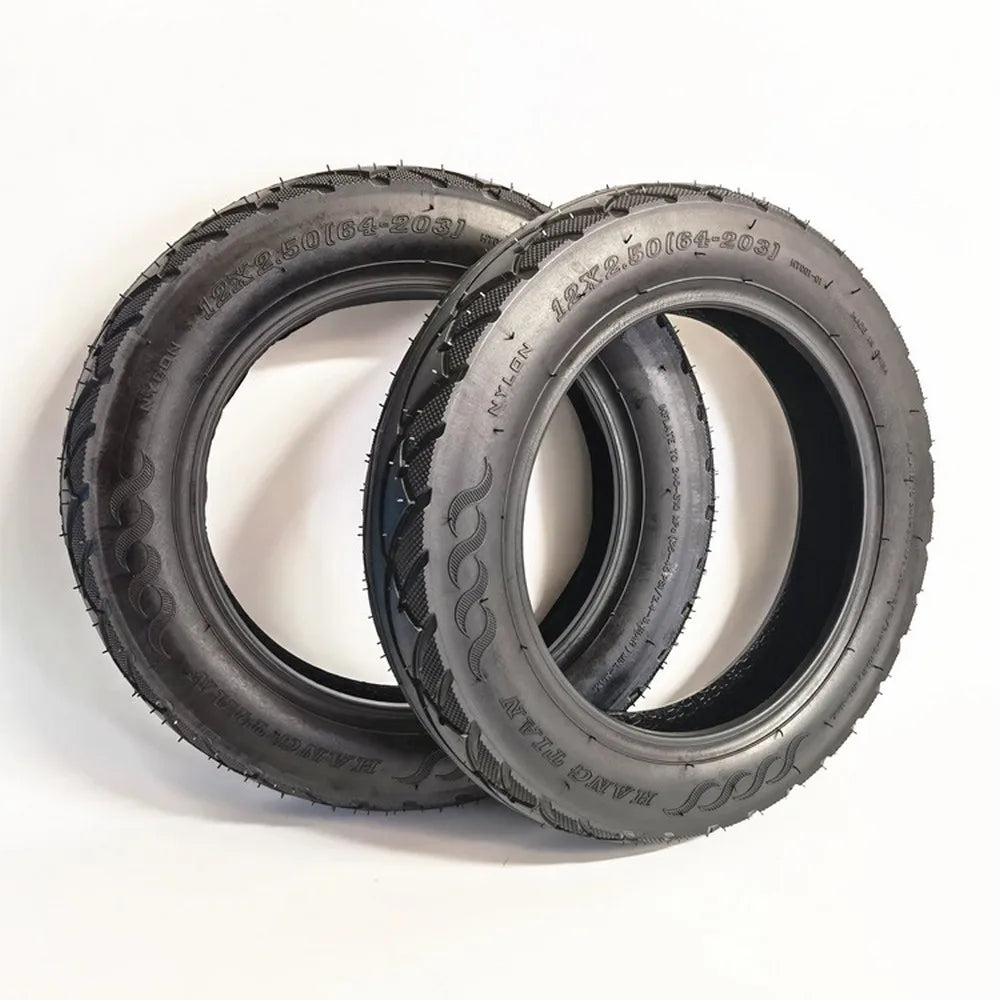 12x2.5 Tubless Tire For Kids Bike Electric Scooter 12 Inch 64-203 Children Bicycle Thickened Wear Resisting Vacuum Tire