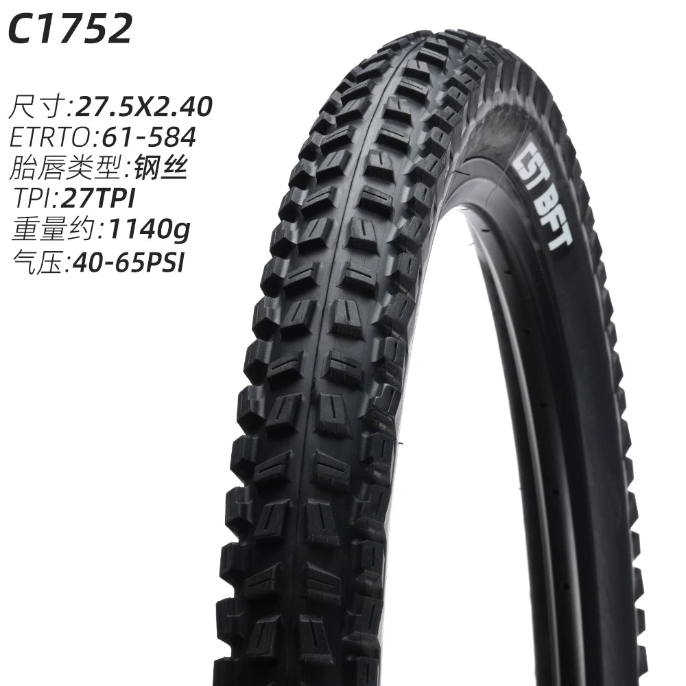 CST C1752 BFT MOUNTAIN BICYCLE TIRE MTB BIKE TYRE AM FR DH 27.5X2.40 61-584