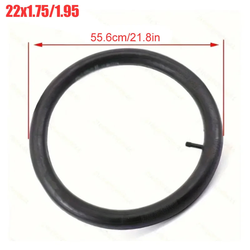 22 inch bicycle inner tube 22x1.75/2.15/2.35 for 22x1.75 22x1.90 22x1.95 22x2.0 22x2.10 22x2.125 bicycle inner tube compatible