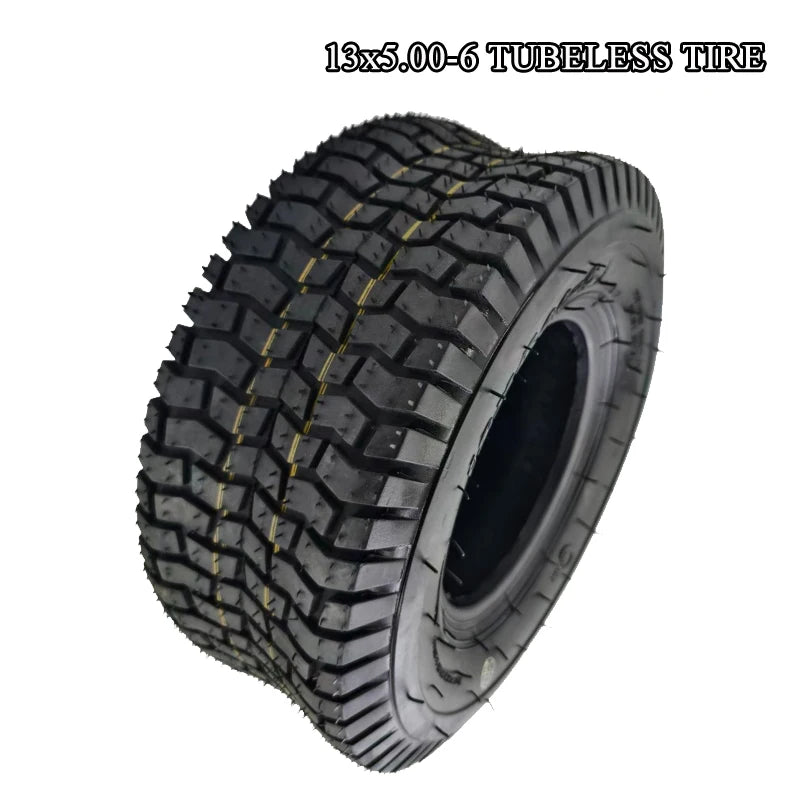 13x5.00-6 Lawn Mower Tire 13x6.50-6 4Ply Garden Lawn Tractor GO-kart Tubeless
