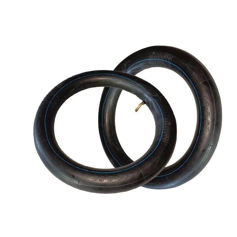 2pcs 2.50-10 Bent mouth Inner Tube Wear resistant straight mouth inner tube Off road tires