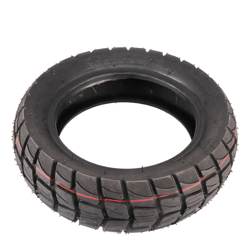 10 Inch Tubeless Electric Scooter Tire 255x80 Tire E-Bike Explosion-Proof Rubber Tires Off Road Vacuum Tire Parts
