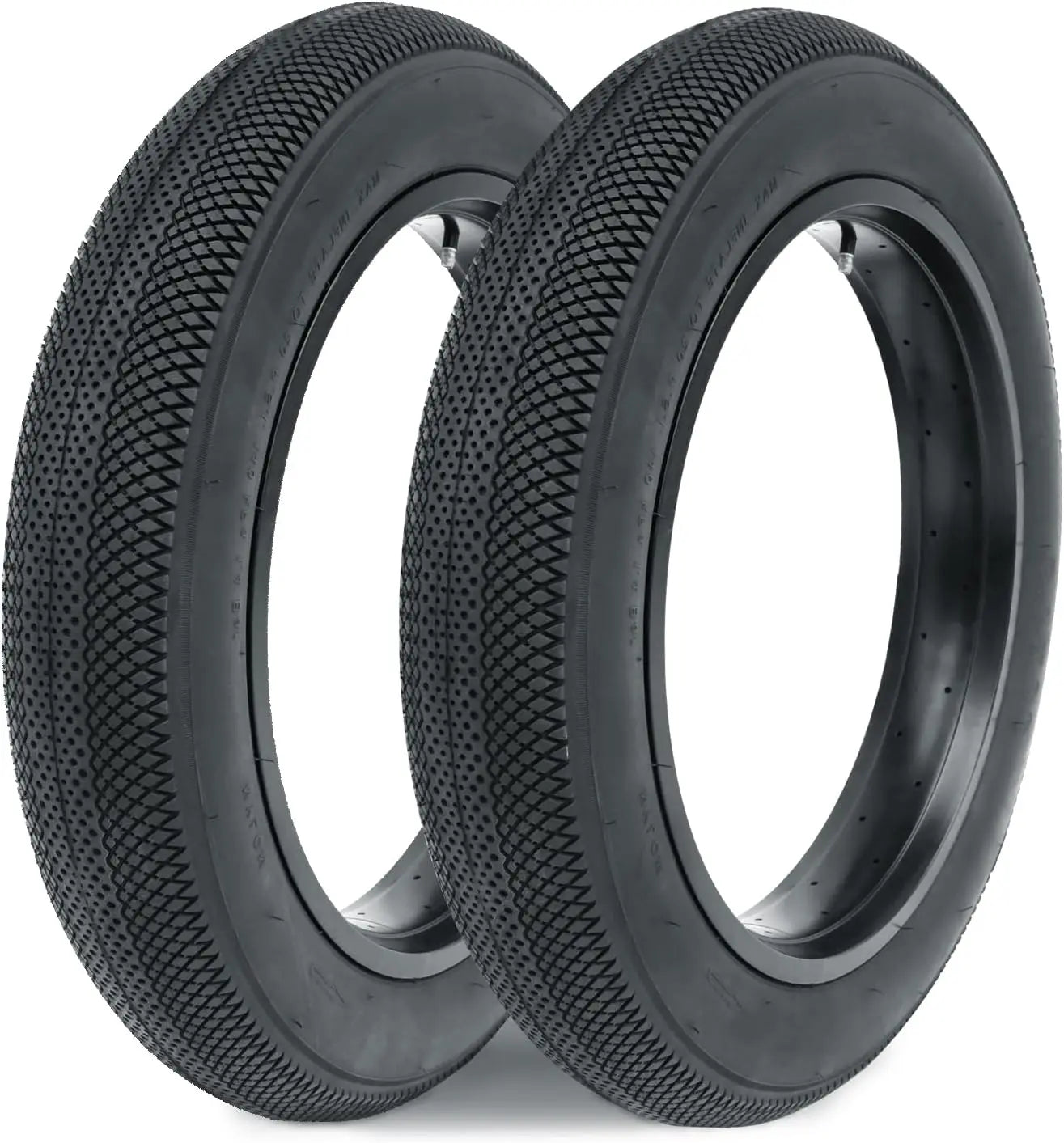 ZUKKA 60TPI Foldable 2 Pack E Bike 20x4.0 Fat tire 20 x 4 Fat tire 20x4 Bike tire Heavy Duty High-Performance Wear-Resistant E-B