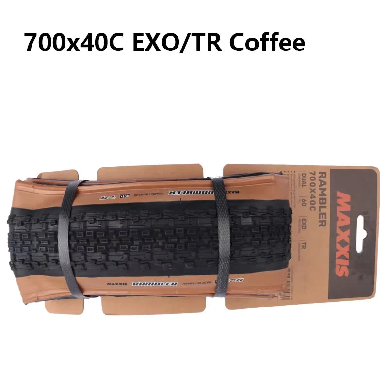 MAXXIS RAMBLER Gravel Tires Anti Puncture Tubelss Gravel Tire 700x38C/40C/45C/50C 650x47B Off Road Bicycle Tires