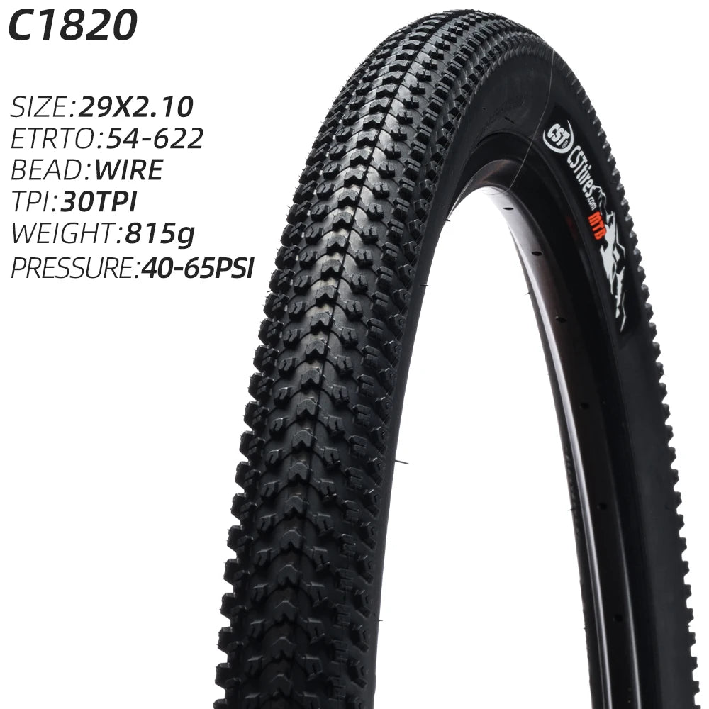 CST TIRE C-1820 MOUNTAIN BICYCLE TIRE OF MTB BIKE TYRE WIRE BEAD C1820 CST JET ALL TERRAINS 22 24 26 27.5 29 INCHES