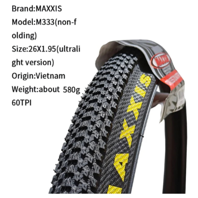 MAXXIS PACE WIRE BEAD BICYCLE TIRE MOUNTAIN BIKE 26 27.5 29 1.95 2.10