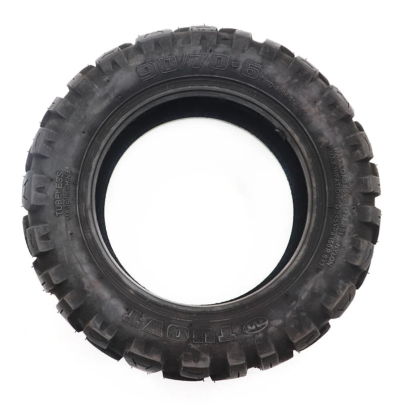 90/70-6 Tire 11in Electric Scooter Tire, 90/70-6 Vacuum Tire Tubeless Scooter Tire Electric Scooter Rubber Tires Replacement