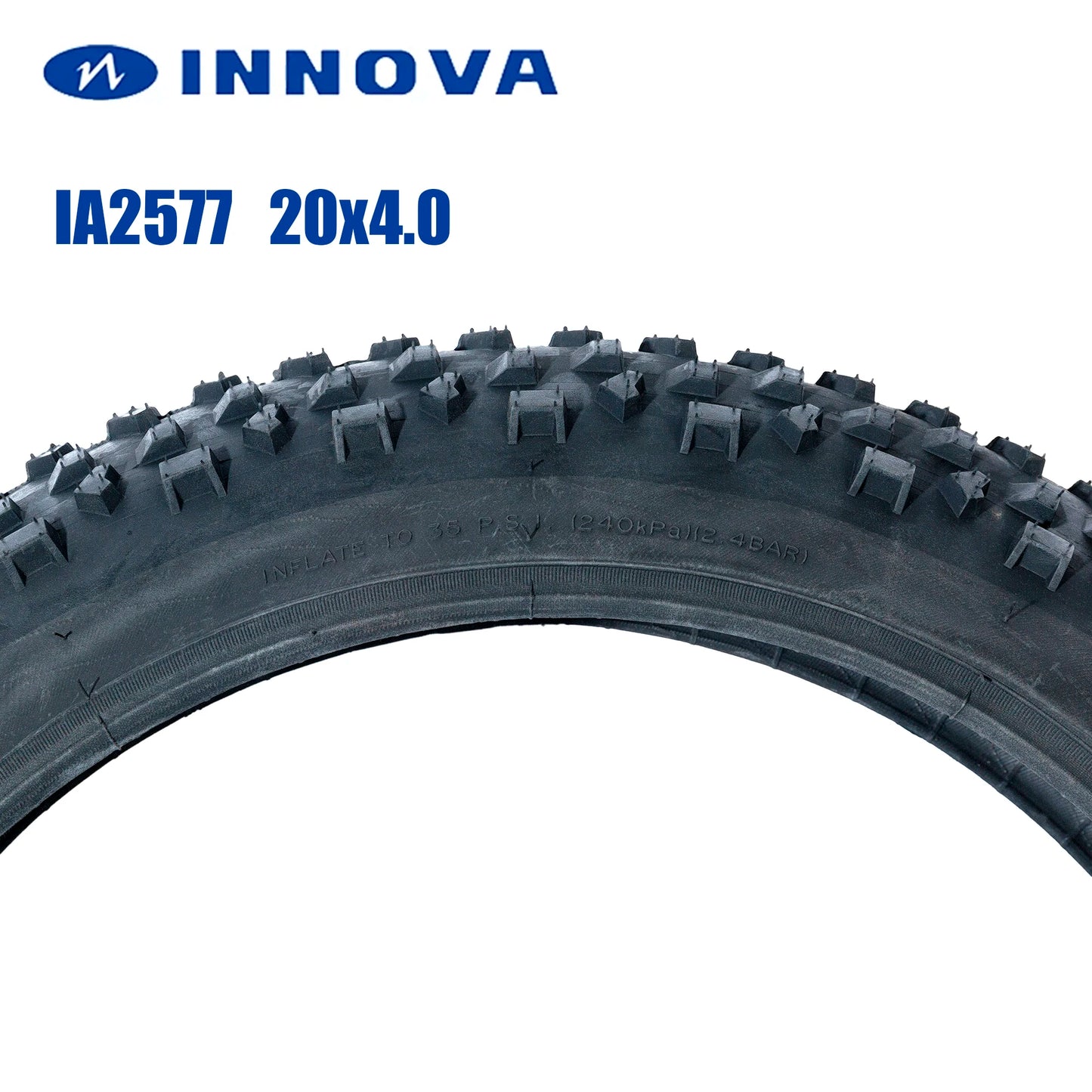 INNOVA Bicycle ATV Tyre Snow Tire Beach Bike 20x4.0 City Fat Bike Tires 20er 60TPI Wire Bead Large Particle
