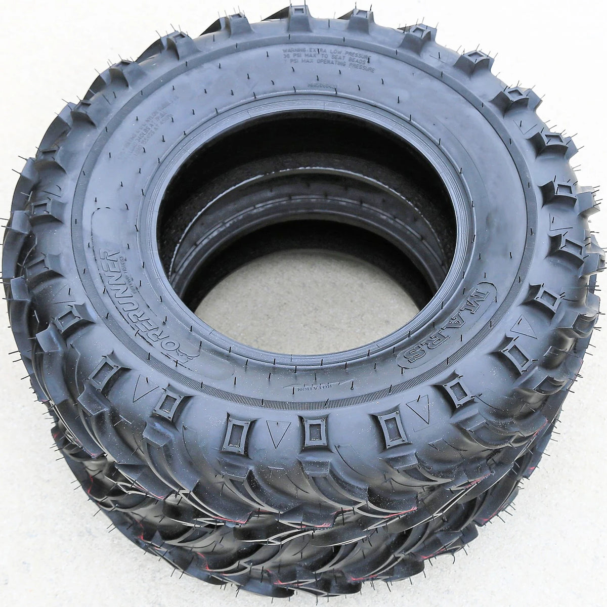4 Forerunner Mars B 27x9.00-12 27x9-12 52F 6 Ply MT M/T Mud ATV UTV Tires