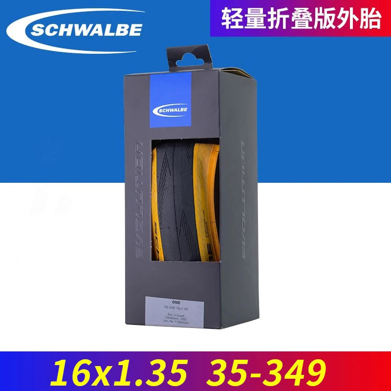 SCHWALBE Original Marathon Racer/One/Kojak Folding Tire 32-349/35-349 for Brompton Folding Bicycle BMX Bike Cycling Parts