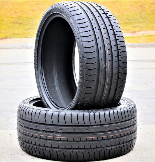 2 Tires Accelera Phi 255/40ZR19 255/40R19 100Y XL A/S High Performance