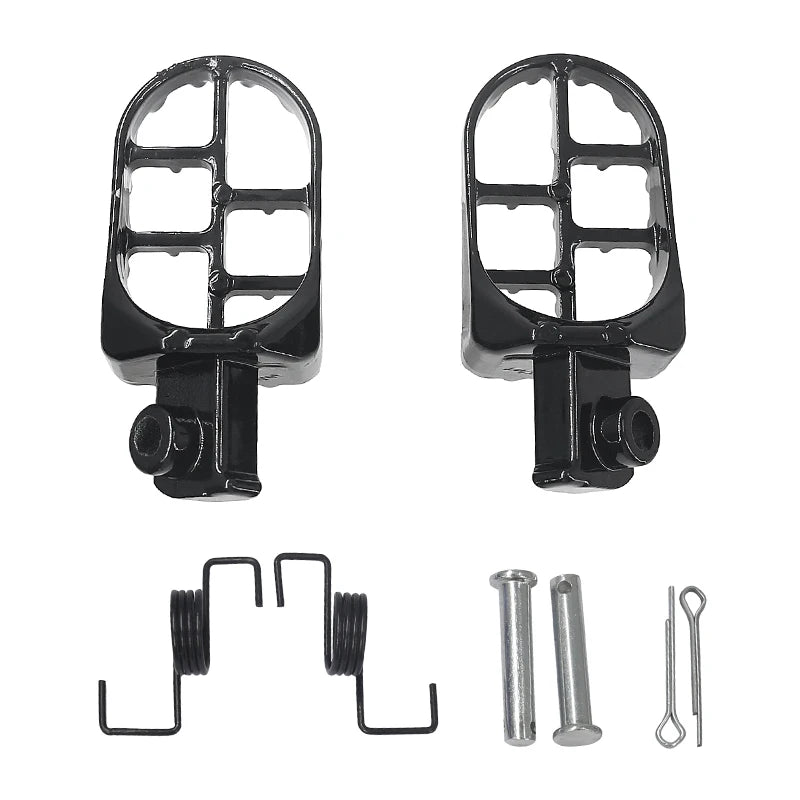 Motorcycle Foot Pegs Rests Footpegs for Yamaha PW50 80 TW200 for XR50R CRF50 CRF70 CRF80 CRF100F Motorbike Chinese Dirt Pit Bike