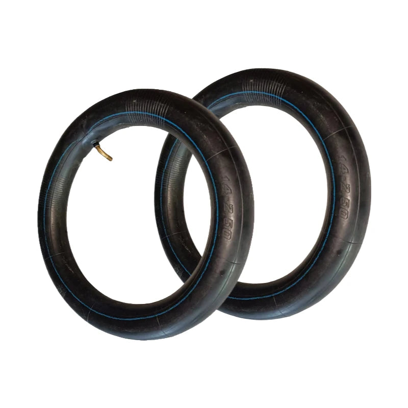 2pcs 2.50-10 Bent mouth Inner Tube Wear resistant straight mouth inner tube Off road tires