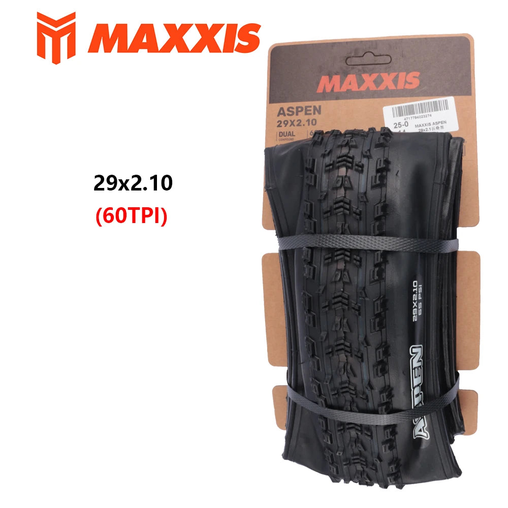 MAXXIS ASPEN Bicycle Tires Original For Off-Road Mountain Bike Vacuum Tires Anti Puncture Tire 29x2.1/2.25/2.4WT EXO/TR Tubeless