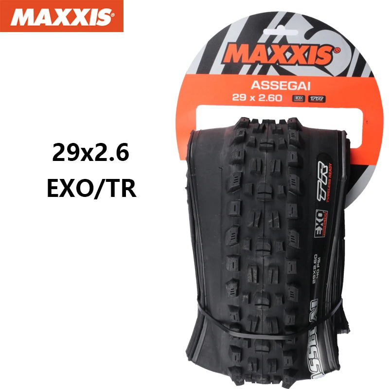MAXXIS Tire ASSEGAI TUBELESS READY EXO Anti Puncture Bicycle Tires 27.5 / 29 x2.5 For Trail Downhill Conditions Original Parts