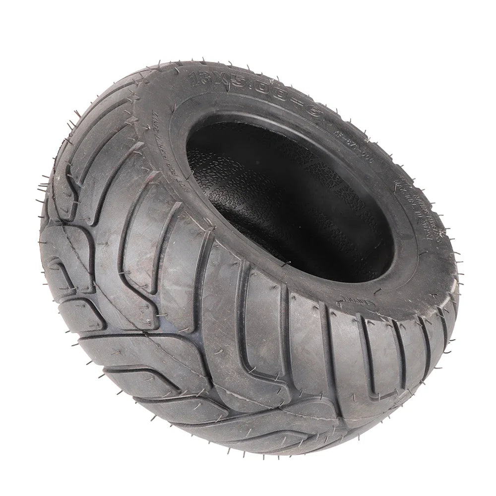 13X5.00-6 Electric Scooter Tire Rubber Wear-Resistant Vacuum Tire for 13-Inch Beach Car and Electric Scooter Tire Replacement