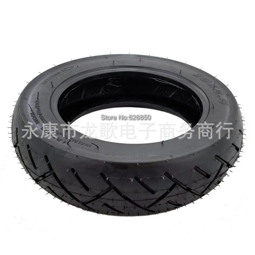 10x2.5 Tubeless Vacuum Tire For Electric Scooter Motorcycle E-Bike 10 Inch Wheel Tyre