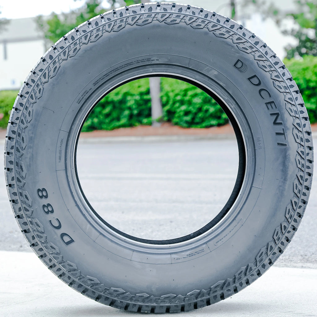 2 Dcenti DC88 AT 35X12.50R18 123R E 10 Ply A/T Tires 40k Mi Warranty 500AA