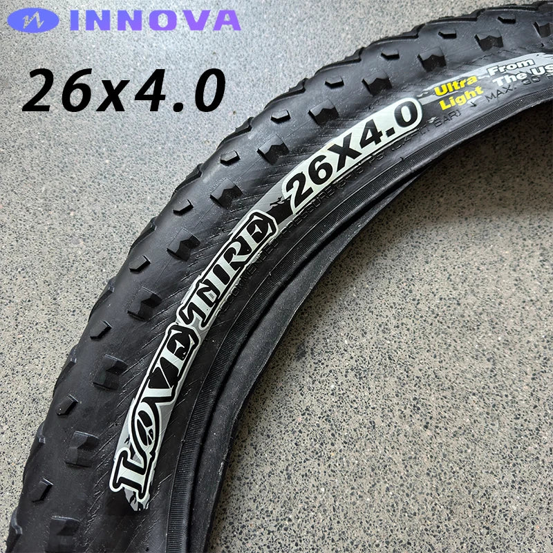 INNOVA Original 26x4.0 Ultra Light 26 Inch Beach Snow Bike Tire 120TPI  Anti-Slip MTB Bicycle Tyre LV-1005 Cycling Parts
