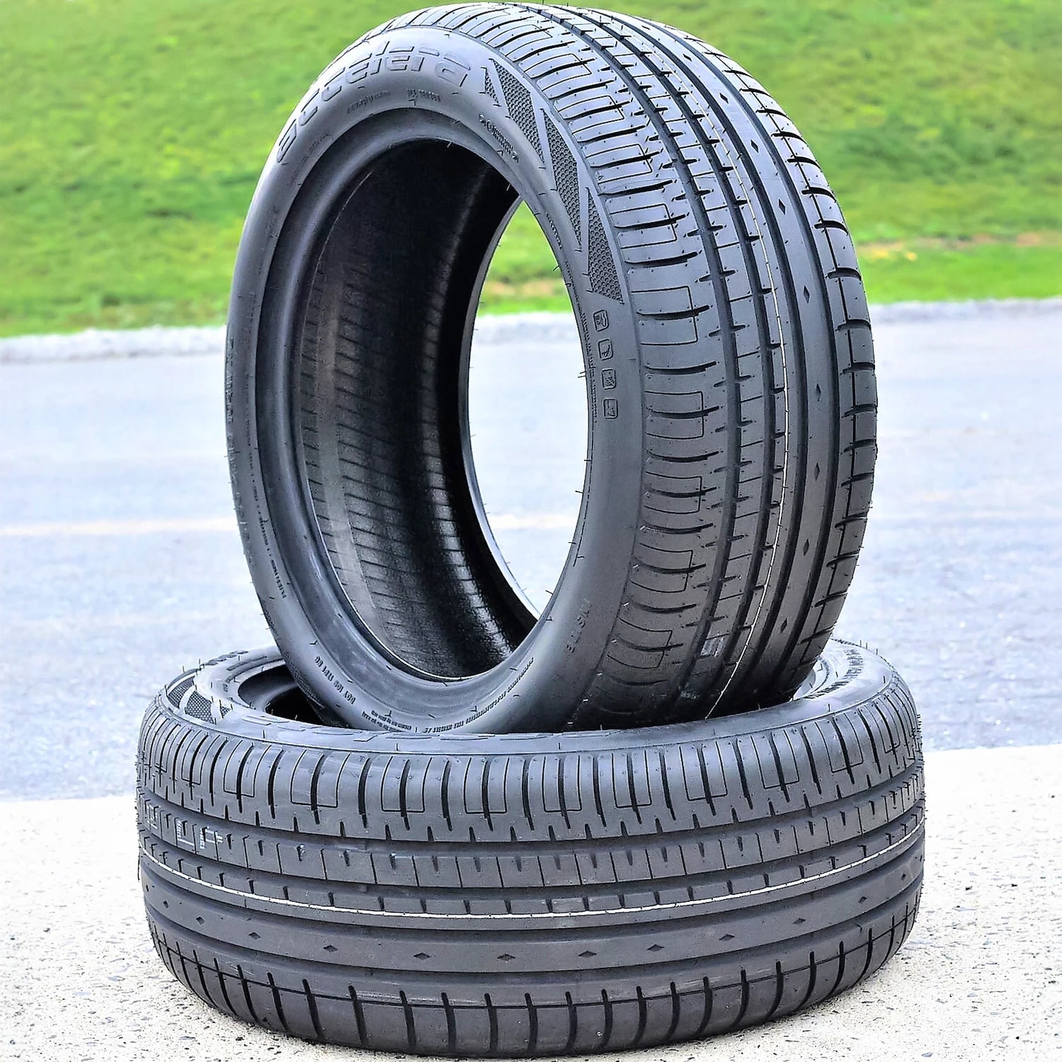 2 New Accelera Phi-R 245/50R18 ZR 104W XL A/S High Performance Tires