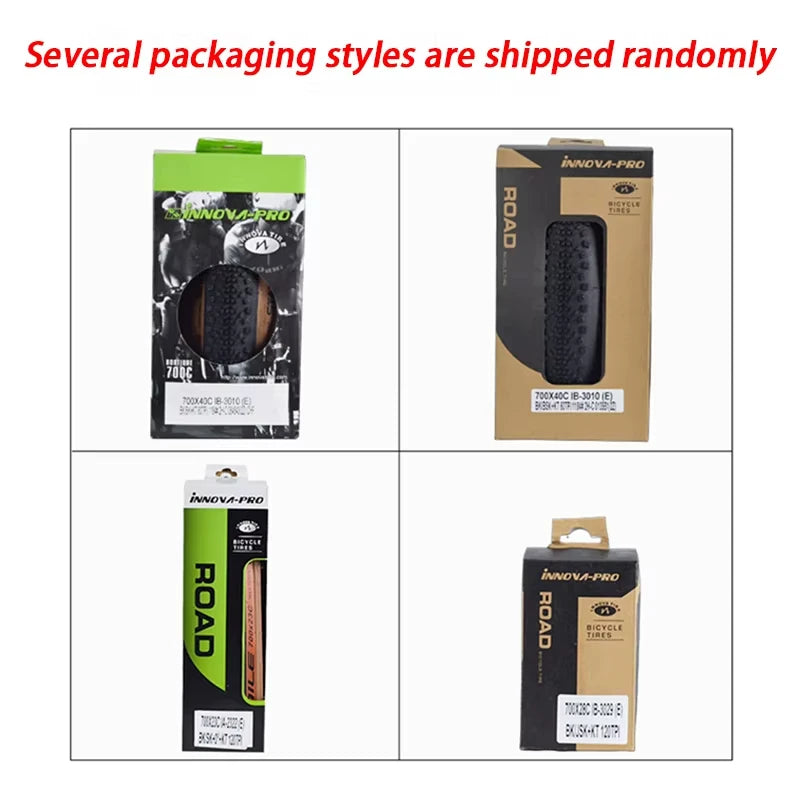 INNOVA-PRO Original 700x32c/35c Folding Tire 700c for XC Road Gravel Bicycle Lightweight Tires IB-3016 Cycling Parts