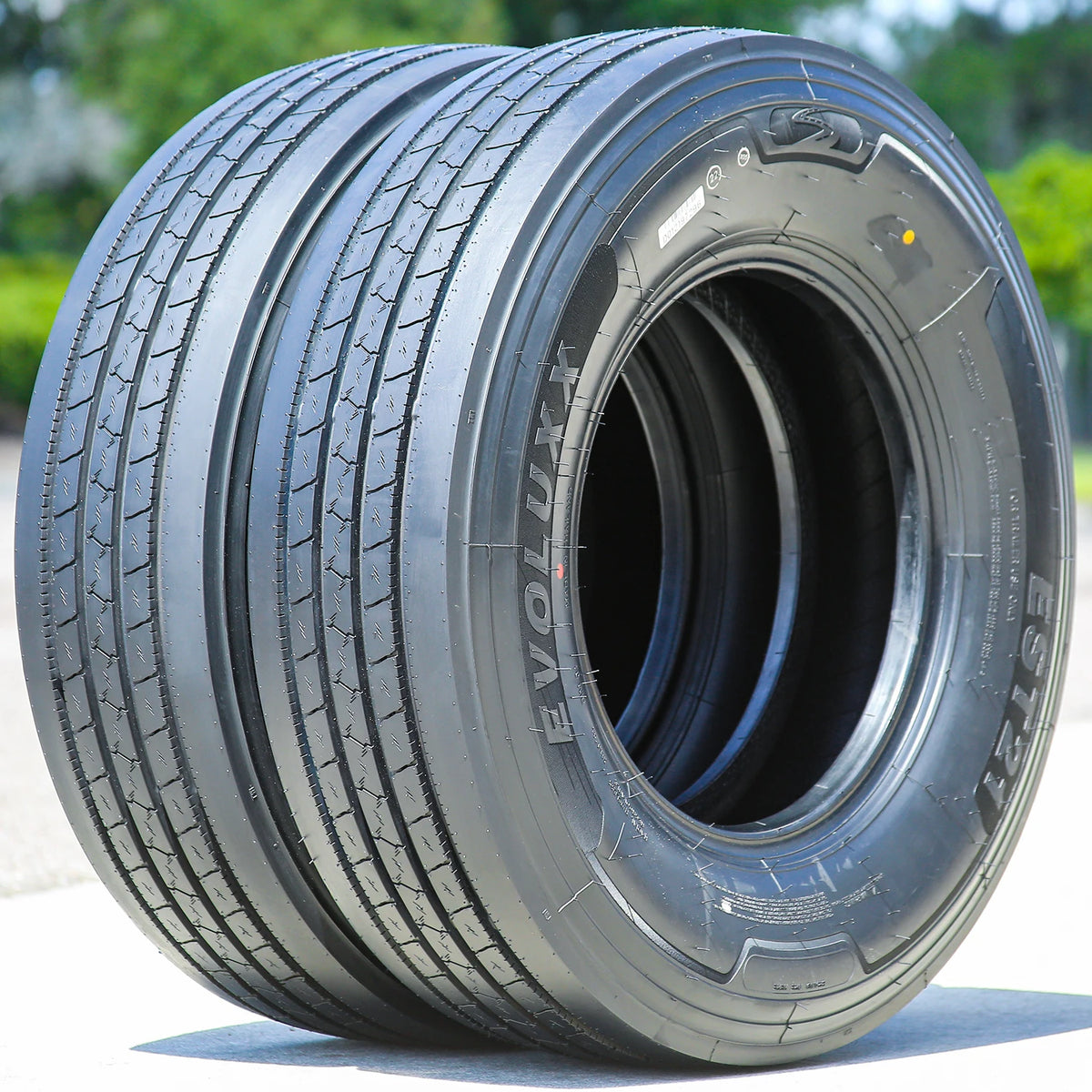 2 Tires Evoluxx EST21 All Steel ST 205/75R15 Load G 14 Ply Trailer
