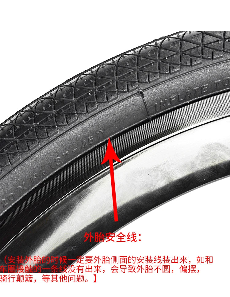 Japan Original IRC SIREN COMP BMX Bicycle Fold Tire 20x1 1/8 20x1 3/8 20x1.50/1.75/1.90 Small Wheel Bike 406/451 Tire