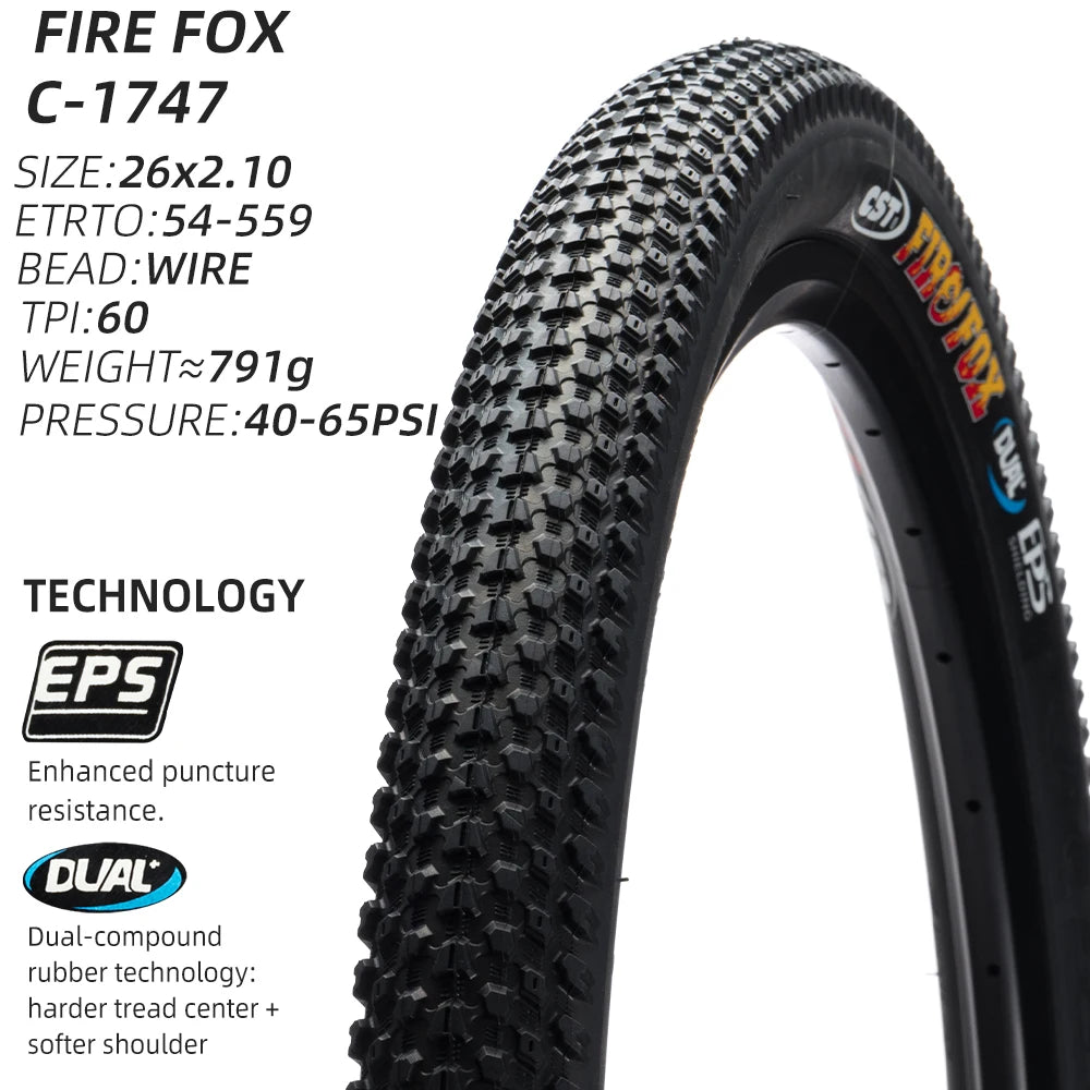 CST C-1747 JACK RABBIT MOUNTAIN BICYCLE TIRE XC BIKT TYRE C1747 26 27.5 29