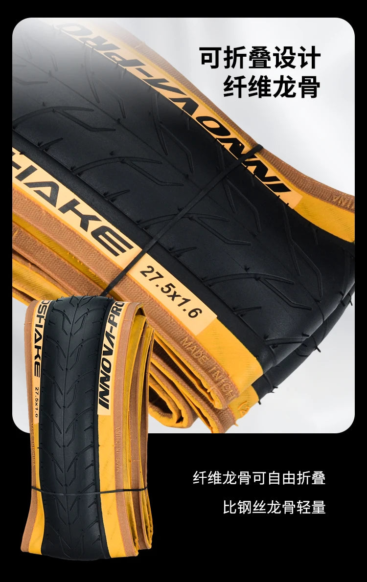 INNOVA-PRO Original MTB Semi-Slick Tire 26x1.5 27.5x1.6 Folding Tire for Race MTB Bicycle IA-2406/2245 Cycling Parts