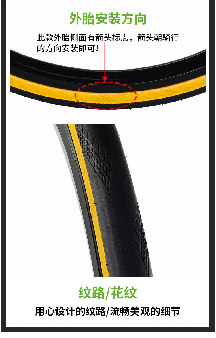 INNOVA-PRO Original 28-451 20x1 1/8 BMX Small Wheel Bike Racing Tire 20inch Folding Tires IB-3029 Cycling Parts