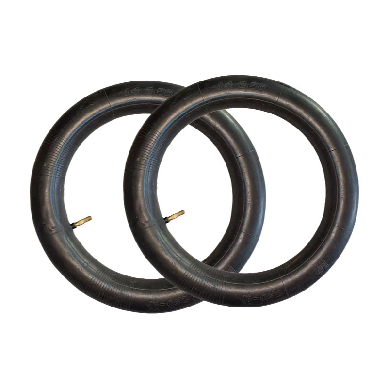 2pcs 2.50-10 Bent mouth Inner Tube Wear resistant straight mouth inner tube Off road tires