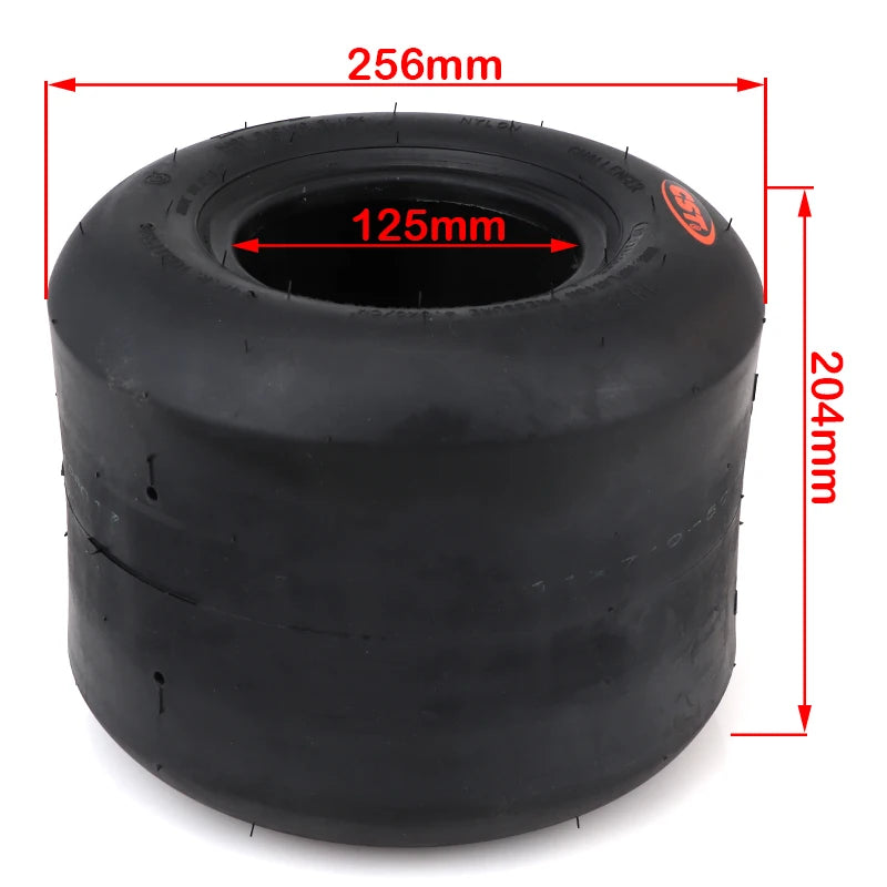 11x7.10-5 Tubeless Tires for 168 Kart Drift Car ATV 5 Inch Tires Rear Tires for Drift Wheel Modifications
