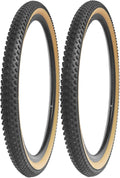 ZUKKA  2 Pack Mountain Bike Tire 20/24/ 26/27.5/29 Strong Grip Compatible Replacement Bicycle Tire for MTB Mountain Bicycle