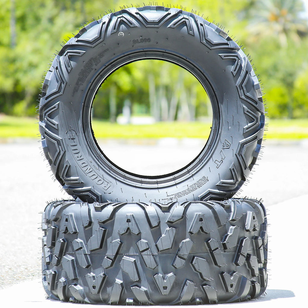 2 Roundrule SL506 27x9.00-14 27x9-14 75J 6 Ply AT A/T All Terrain ATV UTV Tires