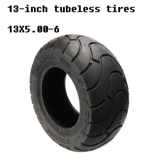 13X5.00-6 tire 13 inch rubber tread tire for folding bicycle scooter four wheel off-road vehicle pit mower 13 * 5.00-6