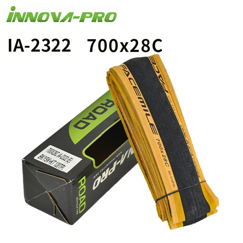 INNOVA Original 700c Road Bike Tire 700x23c/25c/27c/28c/30c Retro Travel Bicycle Out Tire 60/120 TPI Bike Tire Cycling Parts