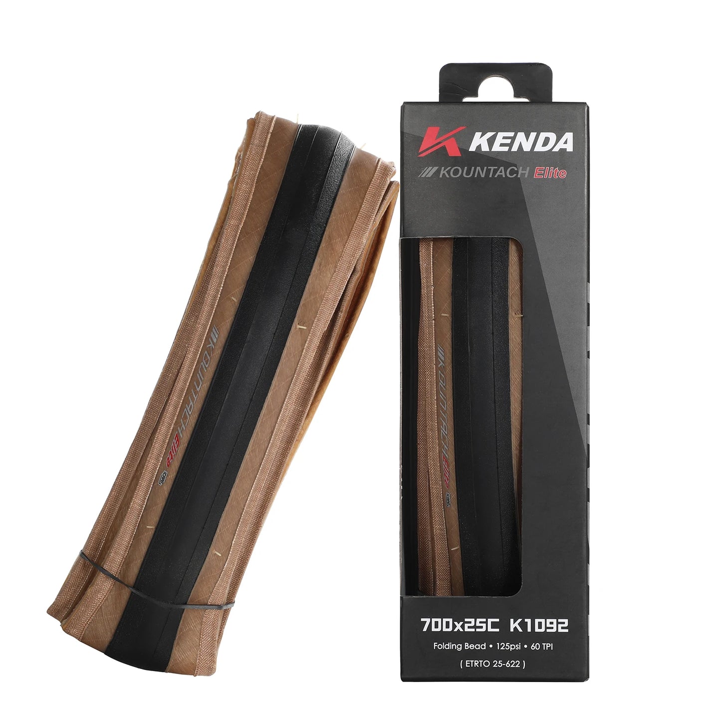 2PCS KENDA Bicycle Tires K1018/K925/K1092 700x25C/28C Road Bike Clincher Tires - Foldable Gravel Bike Tyres