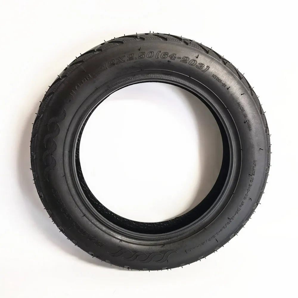 12x2.5 Tubless Tire For Kids Bike Electric Scooter 12 Inch 64-203 Children Bicycle Thickened Wear Resisting Vacuum Tire