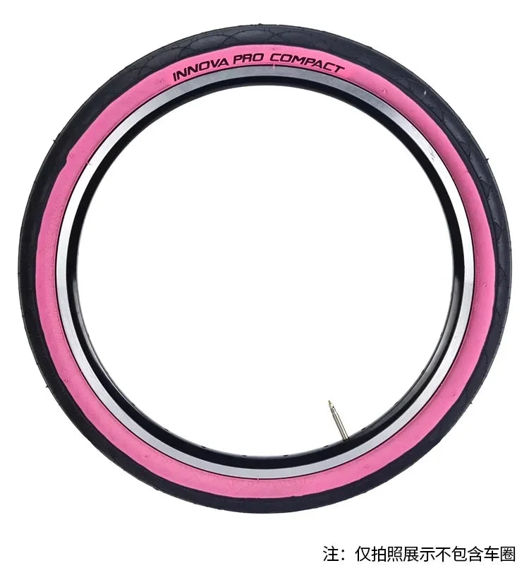 INNOVA Original 16x1 3/8 37-349 Folding/Wired Tire IA-2242 for Brompton K3 Mini 349 Fold Bicycle Tire BMX Half Bald Tires